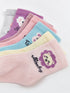 LC Waikiki Printed Baby Girl Socks 7 Pack